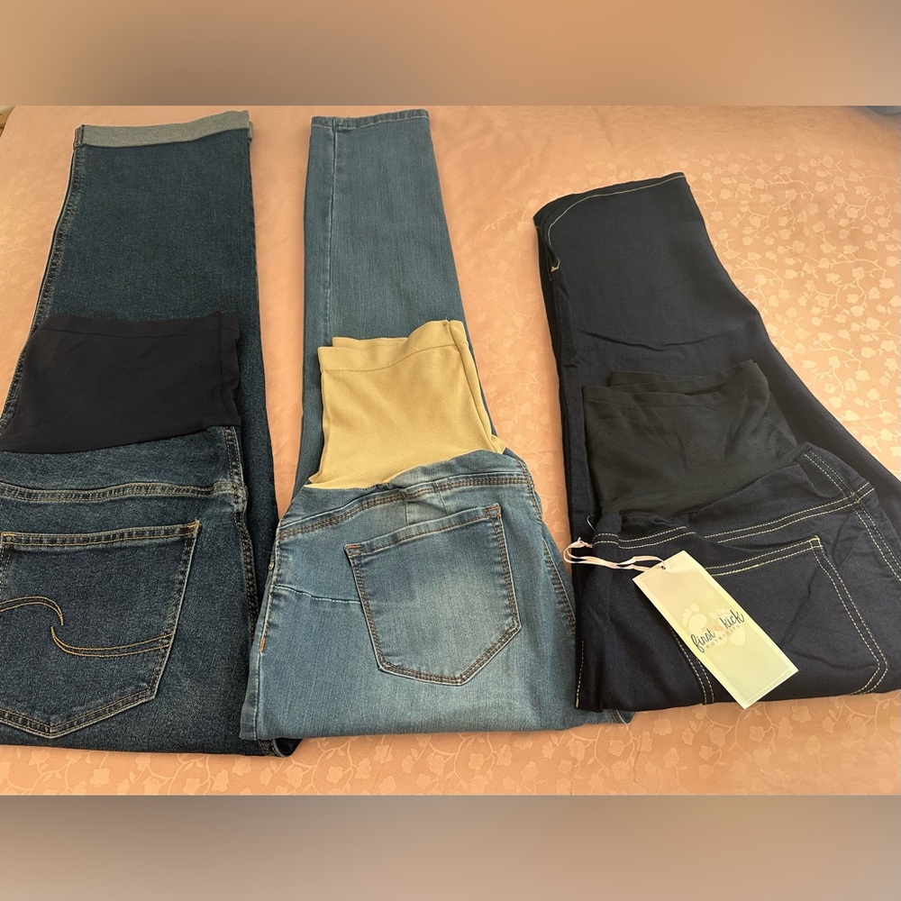 🆕 3 Maternity Jeans